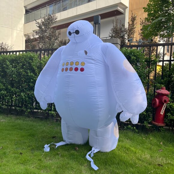 Inflatable Costume Outfit Big Hero 6 BayMax Halloween Cosplay Party for Adult - Picture 5 of 7